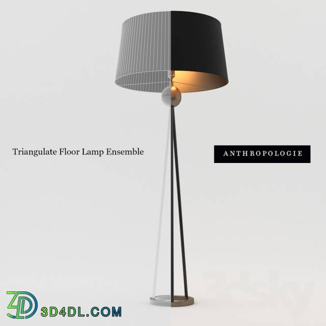 Floor lamp - Triangulate Floor Lamp Ensemble