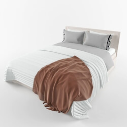Bed - Bed with bed Ikea BRUSALI 