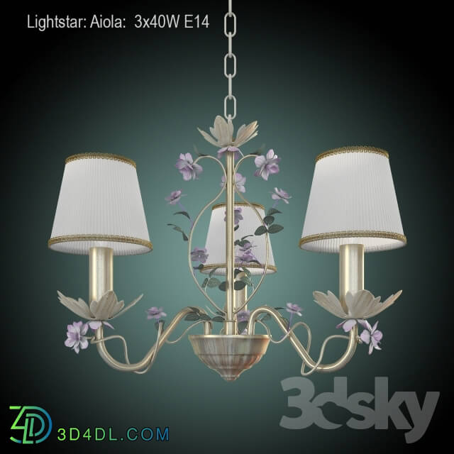 Ceiling light - Lightstar chandelier AIOLA