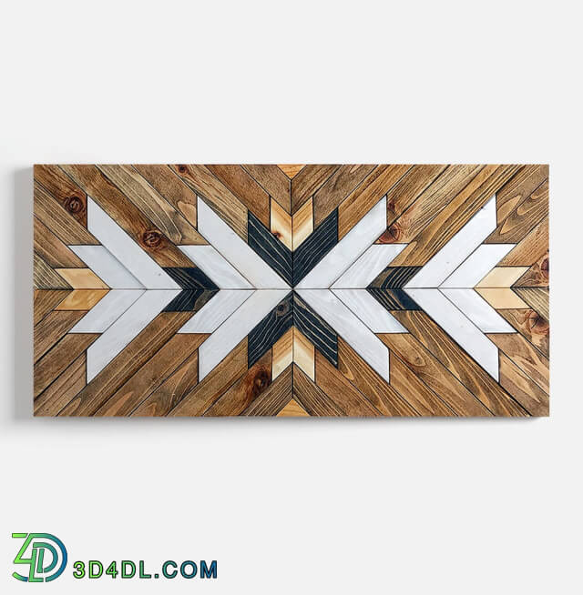 Other decorative objects - panel wood art 03