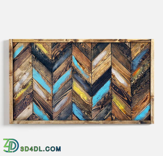 Other decorative objects - panel wood art 03