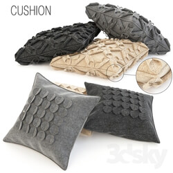 Pillows - Wool cushions set 