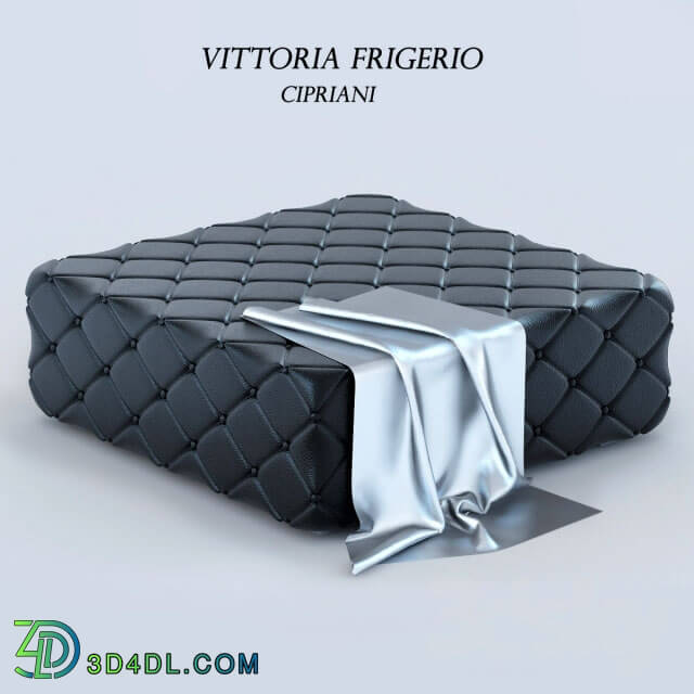 Other soft seating - Poof Vittoria Frigerio Cipriani
