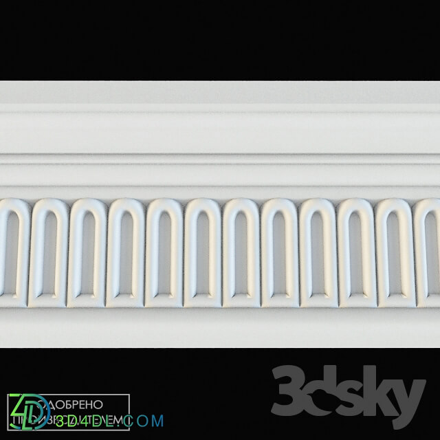 Decorative plaster - Cornice