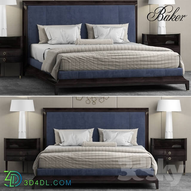 Bed - Bed baker MODERNE PLATFORM BED