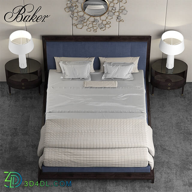 Bed - Bed baker MODERNE PLATFORM BED