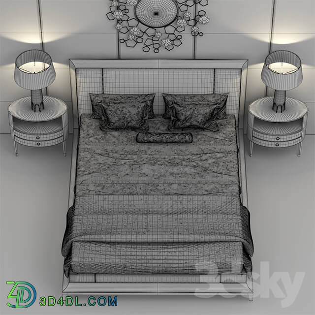 Bed - Bed baker MODERNE PLATFORM BED