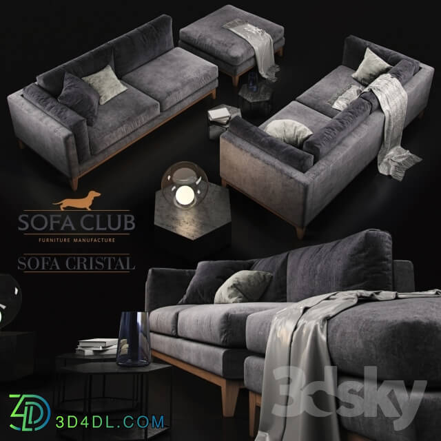 Sofa - Sofa Cristal Sofa Club modular