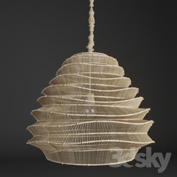Ceiling light - Roost Bamboo Cloud Chandelier 
