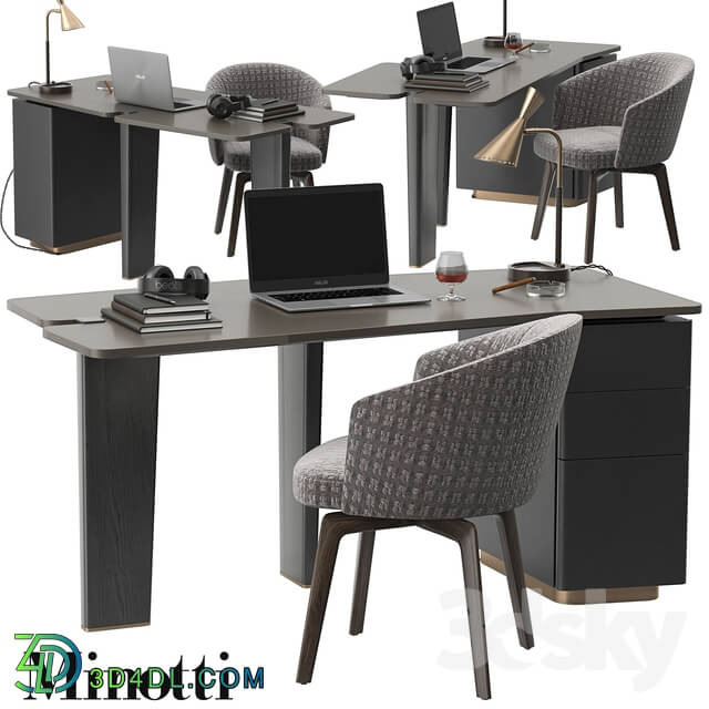 Minotti Jacob desk set