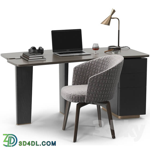 Minotti Jacob desk set