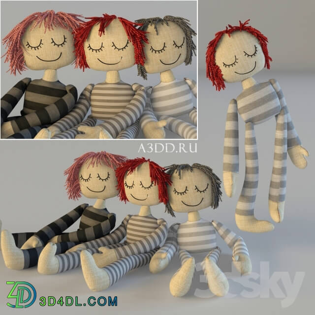 Toy - Textile dolls