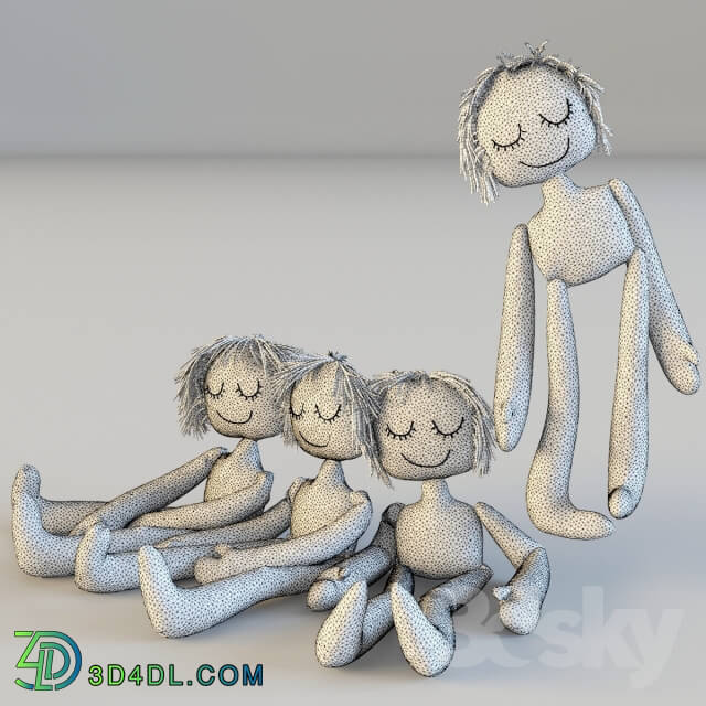 Toy - Textile dolls