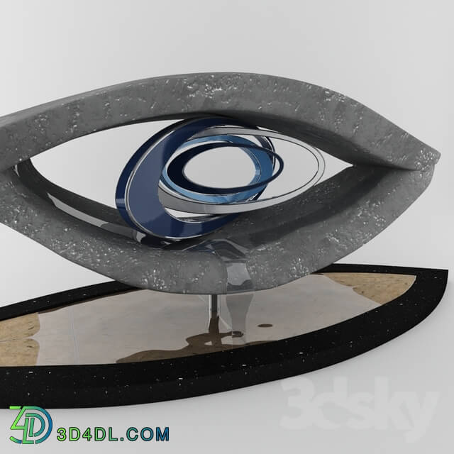 Sculpture - Eye pool