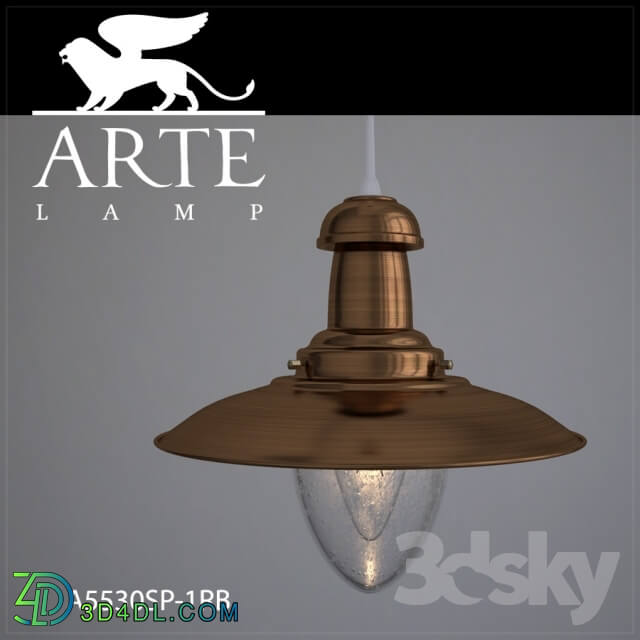 Ceiling light - Hanging lamp Arte Lamp A5530SP-1RB