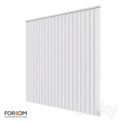 Curtain - Vertical blinds V FORM PLAST 