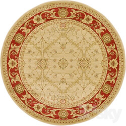 Rug - Round pattern carpet texture 