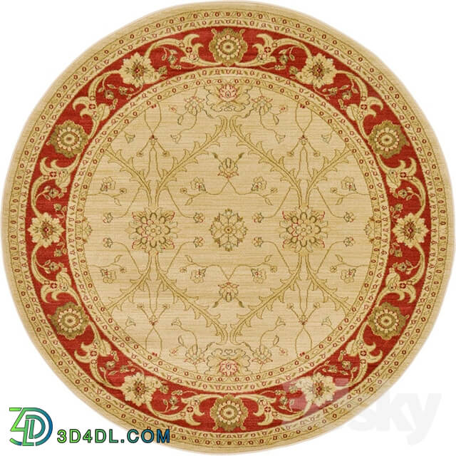 Rug - Round pattern carpet texture
