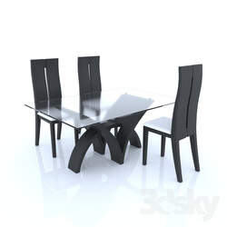 Table _ Chair - Dinner table 