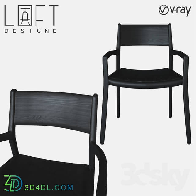 Chair - Chair LoftDesigne 2558 model