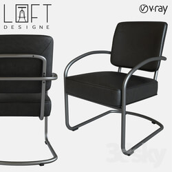 Chair - Chair LoftDesigne 2041 model 