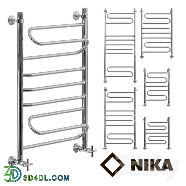 Towel rail - Heated towel rail of Nick LZT