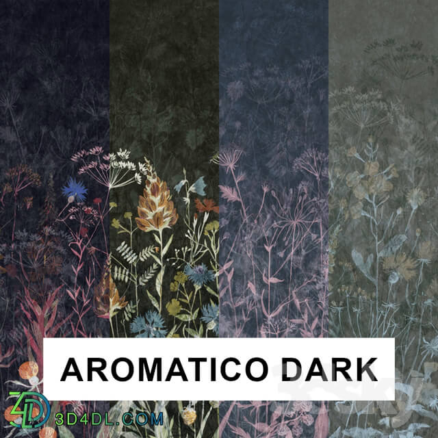 Wall covering - factura _ AROMATICO DARK