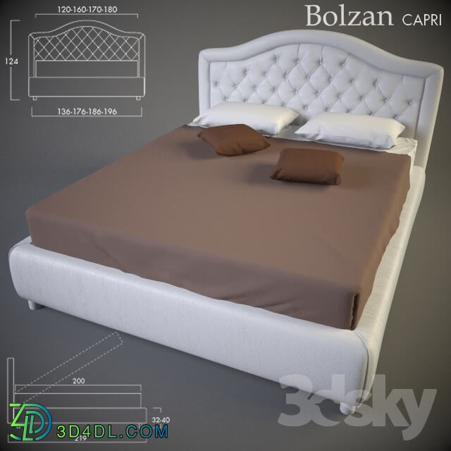 Bed - Bolzan _ Capri