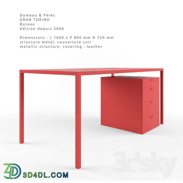 Office furniture - GRAN TORINO - bureau