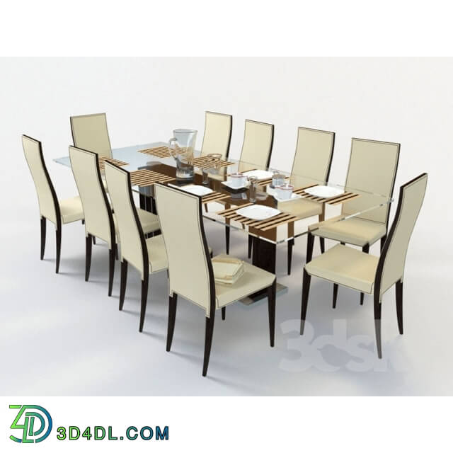 Table _ Chair - dining table and chairs_ Sebastien italia