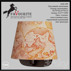 Wall light - Favourite 1122-1W Sconce 