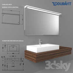 Bathroom furniture - Duravit Furniture Washbasin 850 