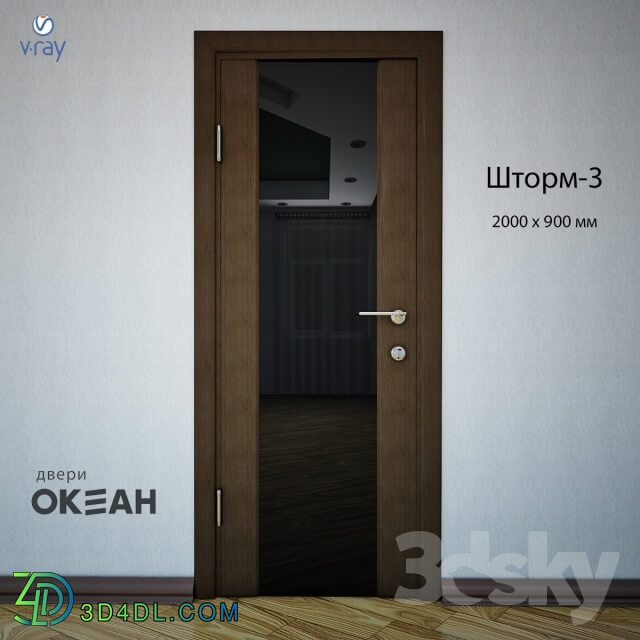 Doors - Internal door _quot_Storm 3_quot_