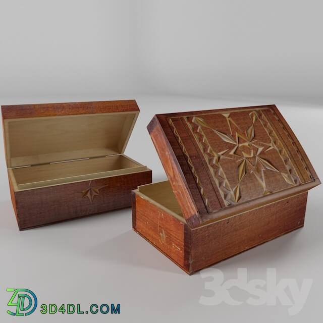 Other decorative objects - Vintage casket