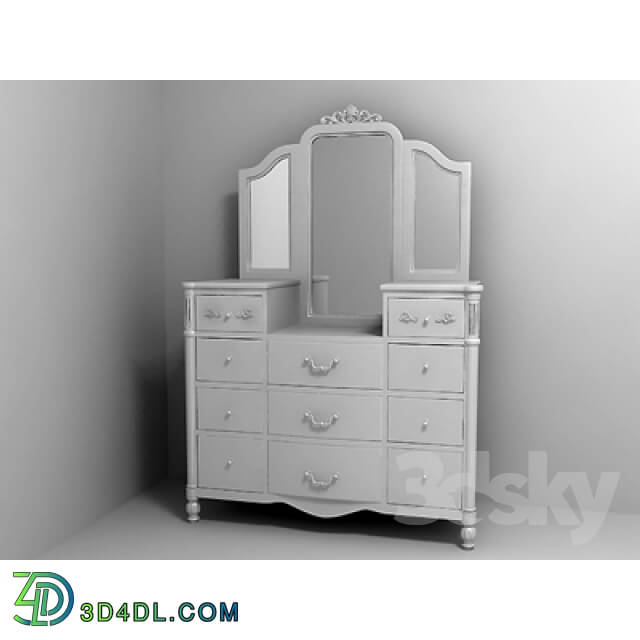 Wardrobe - chest of drawers for child