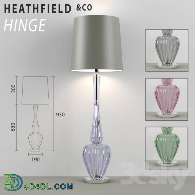 Floor lamp - Floor lamp HEATHFIELD _amp_ Co HINGE