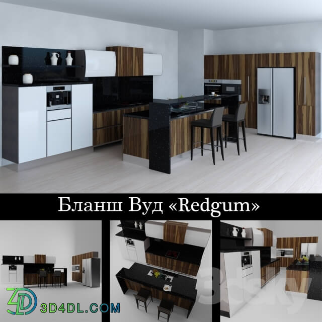 Kitchen - Blanche Wood _Redgum_