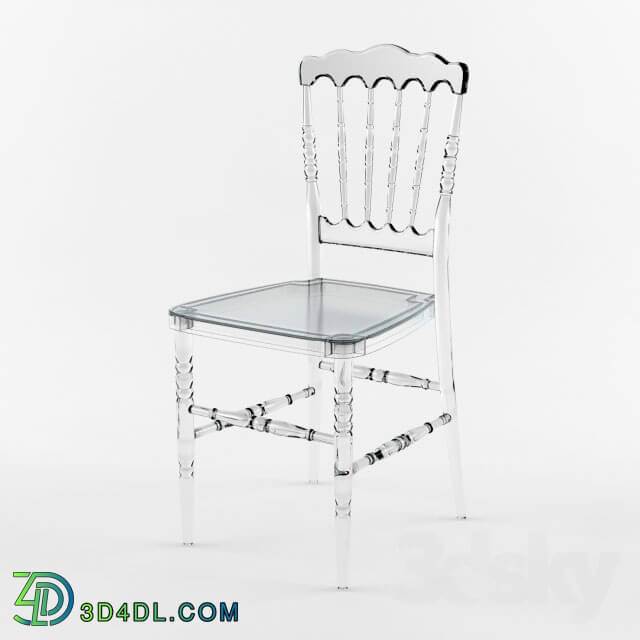 Chair - Napoleon Chair - Crystal