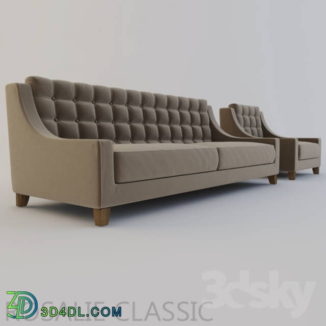 Sofa - sofa and armchair ROSALIE CLASSIC