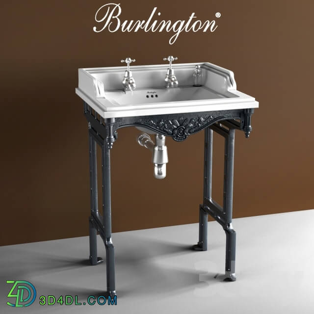 Bathroom furniture - Burlington_T38 ALU_B15 1TH