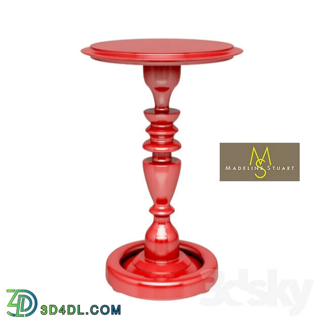 Table - Reilly Pedestal Table - Red