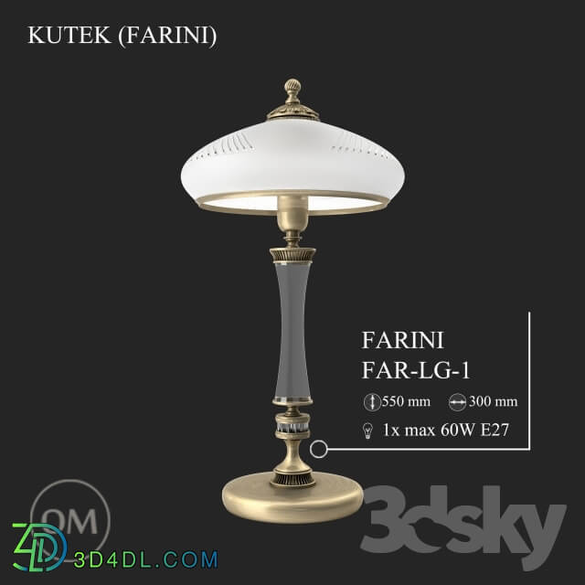 Table lamp - KUTEK _FARINI_ FAR-LG-1