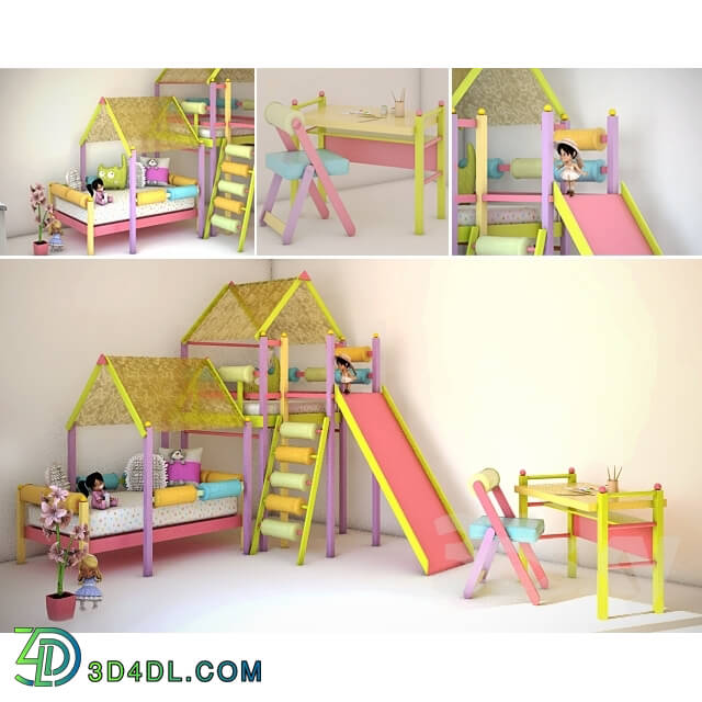 Full furniture set - children_s complex