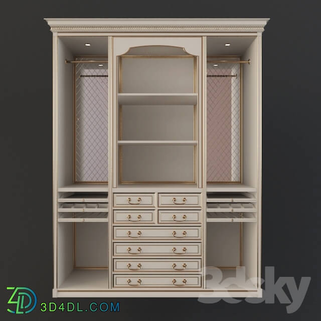Wardrobe _ Display cabinets - Wardrobe gardirobnyj