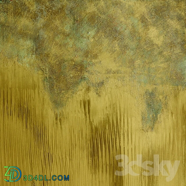 Wall covering - Zeus Gold _amp_ Verderame - Design Pieces by Novacolor