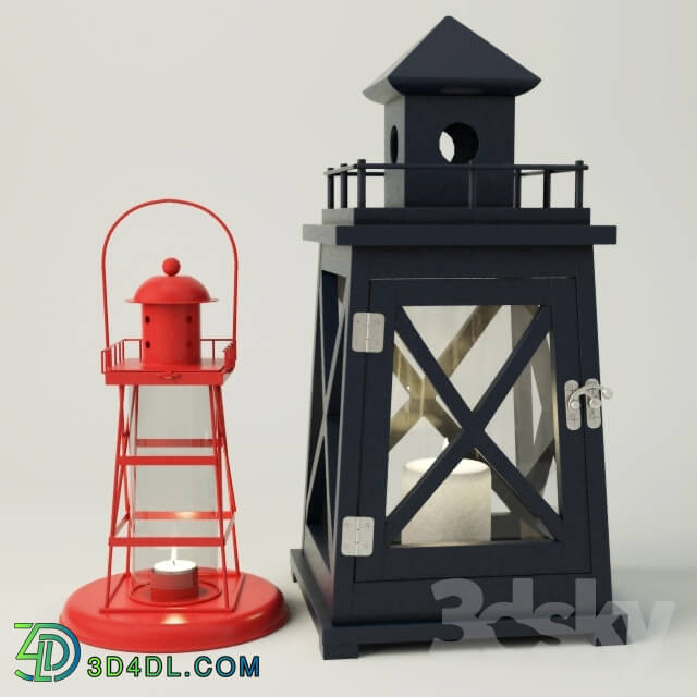 Other decorative objects - Lighthouse Lanterns