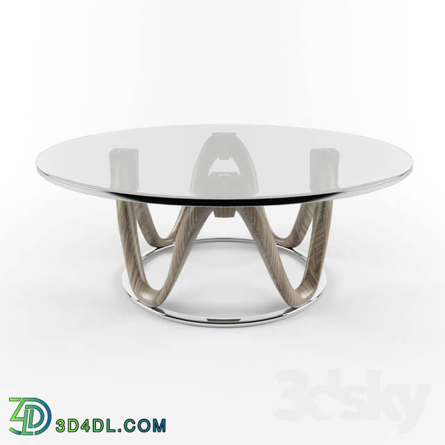 Table - Rounded Coffee Table