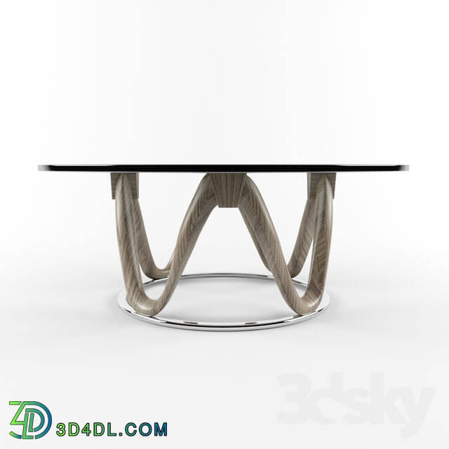 Table - Rounded Coffee Table