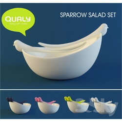 Tableware - Qualy _ Sparrow Salad Set 