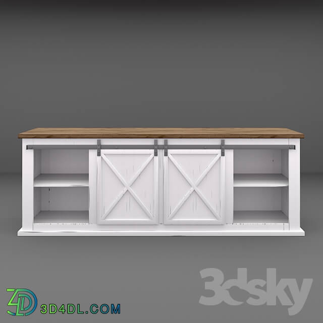 Sideboard _ Chest of drawer - Farmhouse tv table
